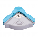 JIELISI kaasaskantav nurgak&uuml;bar R5 &uuml;mmargune nurgal&otilde;ikur 5 mm kaardi fotokutse jaoks taevasinine v&auml;rv