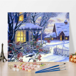 Numbrid &Otilde;limaal L&otilde;uend DIY Painting By Numbers Kodukaunistus Digitaalne &otilde;limaal Kunst 40x50cm no frame