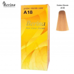 BERINA HAIR COLOR CREAM P&uuml;siv&auml;rv A1-A47 60 g. - Tai A18 Golden Blonde