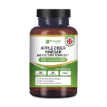 Biokultuuride kompleksiga &otilde;unasiidri &auml;&auml;dikas, 1300 mg 180 kapslit, vegan, valmistasin &Uuml;hendkuningriigis, Prowise