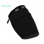 Randme rahakott Pehme unisex pol&uuml;ester randme rahakoti hoiukott fitness j&otilde;usaalis jooksmiseks M must