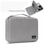 BOONA EVA Hard Shell elektrooniline organiseerimis&uuml;mbris iPad Pro jaoks 11-tolline k&otilde;vaketta kaablid K&otilde;rvaklapid Mobiiltelefon AC adapter Mitmeotstarbeline hall v&auml;rv