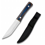 Puidust k&auml;epidemega kokk nuga poolitusnuga lihal&otilde;ikur Mitmeotstarbeline nuga veiseliha nuga sinine