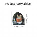 Multifilmi hiire lugemise seinakleebis Lastetoa kodukaunistus Seinatapeet Elutoa Magamistoa Tapeet Eemaldatav