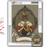 Teemantmaalimine Antropomorfsed Armsad Loomad Teemantmosaiik K&auml;sit&ouml;&ouml; Teemanttikand Maal Full Round 40X50CM