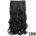 MERISIHAIR pikk laineline s&uuml;nteetiline kiud, 22 tolli, 5 klambriga juuksepikendused lainelised sirged juuksel&otilde;ik, must pruun blond igap&auml;evane kandmine