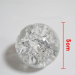 Kristallj&auml;&auml;pragune pall Kodu dekoratiivne klaasmarmor purskkaev Niisutav pall Feng Shui purskkaevud maagilised kerapallid 50mm