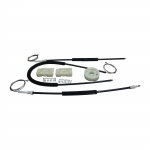 BWR818+BWR5157 Elektrilise akent&otilde;stuki regulaatori remondikomplekt Esipool Vasak Citroen C4 Picasso MK1 UD Grand UA 2006-2013 MPV 9221C jaoks