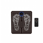 Intelligentne EMS-i massaaži jalapadi koos kaugjuhtimispuldi laadimisega must