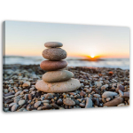L&otilde;uenditr&uuml;kk Stones Zen Beach Brown 60x40 mitmev&auml;rviline
