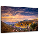 L&otilde;uenditr&uuml;kk Mountain Landscape Nature 60x40 sinine