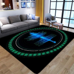 Avaleht Suured vaibad elutuppa Magamistoa Sisustus Ala Vaibad Lastem&auml;ng P&otilde;randamatt Lastetuba 3D Kolmem&otilde;&otilde;tmeline Muster Suur vaip 50cm x 80cm