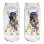 Armsad vabaaja &auml;risokid 3D koerte printimiseks keskmise suurusega spordisokid