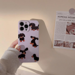 Pc Hard Dog Puppy Cute Cartoon Armas telefoni&uuml;mbris Iphone 11 13 Promax 14 7 8 Plus Xsmax Xr X 12 Pro Max Armas tagakaas For iphone 14plus