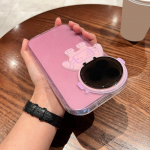 Cartoon Cute Astronaut telefoni&uuml;mbris iPhone 14pro Max 11 12 13 Pro Max 14 Plus jaoks l&auml;bipaistev matt kickstand objektiivi kaitse tagakaas For iPhone 12Pro