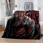 Anime mootorsaemees Denji Cartoon pehme pl&uuml;&uuml;sist tekk, flanelltekk elutuppa magamistoa voodi diivani piknikukate 150x180cm