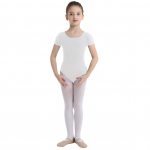 T&uuml;drukute l&uuml;hikeste varrukatega balletitrikood, v&otilde;imlemistrikood, laste body, kombinesoon, balleriinide tantsutrikood 8-10 Years