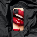 Lips Kiss Art telefoni&uuml;mbris iPhone'ile Samsung Galaxy Redmi Xiaomi Oppo OnePlus Note SA 7 8 9 10 11 12 13 14 20 21 22 23 53 54 Pro Max Plus Ultra iPhone 6 or 6S