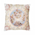 Renaissance Ceiling Art Throw padjap&uuml;&uuml;r 50*50cm elutoa diivanile Vintage Gods Angels Fresco padjakate Pehme padjakate 30x30cm 12x12in