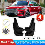 BYD Tang EV DM DMI 2022 jaoks  Muda Eesmine Tagumine Pritsmevastane Uuendatud Poritiivad Porikaitse Porikaitse Auto 4pcs black