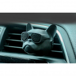 1 tk Creative Bulldog l&otilde;hnaga autov&auml;rskendaja &otilde;hul&otilde;hna kinkekarp Auto parf&uuml;&uuml;mid mood autokaunistused autotarvikud must