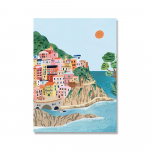 Reisimine Linnaplakatid Barcelona T&uuml;rgi Itaalia Maastik L&otilde;uend Maali P&otilde;hjamaade elutuba Kodukaunistus Seinakunst Pildid Cuadros 21X30cm No Frame