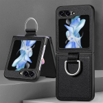 Z Flip 5 Portabel r&otilde;ngahoidja koti &uuml;mbris Samsung Galaxy Z Flip 5 Flip5 5G Flip3 Flip4 Flip 3 4 Zflip5 nahast telefoni &uuml;mbristele for Samsung Z Flip 5 must