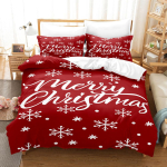 3D Happy New Year voodipesukomplekt J&otilde;uluvana tekk ja padjap&uuml;&uuml;r 2/3 tk DE135 * 200 &uuml;he-/kaheinimesevoodi pehme pestav kodutekstiil Baby 100x135cm