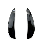 W213 eesmine p&otilde;rkeraua Canards Splitter K&uuml;lgmise tuulutusklapi uime kate Mercedes Benz C238 E200 E300 E350 AMG 2016- autole Glossy Black