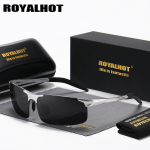 RoyalHot Mehed Naiste Polariseeritud sulamist ristk&uuml;likuraamiga p&auml;ikeseprillid S&otilde;itmine P&auml;ikeseprillid Varjud Oculos masculino Meesed