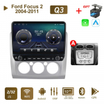 Androidi autoraadio Ford Focus 2-le 2004-2011 Nupuga 10-tolline multimeediumipleier, GPS Carplay 2+32GB A