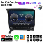 Kia Cerato K3 2013&ndash;2017 jaoks koos nupunupuga 10-tolline autoraadio Multimeedia Carplay 2Din stereoheli Android Video 2+32GB