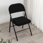 1/2/4/6 tk Majapidamises kasutatav kokkupandav s&ouml;&ouml;gitooli kate seljatoe tooli kate Kontoriarvuti tolmukindel elastne tooli kate 6 PCS
