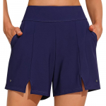 Charmleaksi naiste ujumisp&uuml;ksid taskutega k&otilde;rge v&ouml;&ouml;kohaga ujumiskost&uuml;&uuml;miga, k&otilde;hukontrolliga ujumistrikoo Medium