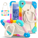 Samsung Galaxy Tab A9, Samsung Galaxy Tab A9+ 360&deg; p&ouml;&ouml;rleva k&auml;epidemega raskete n&otilde;uetega kaitsealusele TPU+PC 3in1 l&ouml;&ouml;gi- ja p&otilde;rutuskindlate tahvelarvutite arvuti&uuml;mbris Samsung Galaxy Tab A9 mitmev&auml;rviline