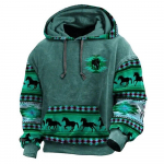 S&uuml;gises Retro Meeste Hoodid Vintage Pullover Hoodid Meestele Mood Oversized dressipluus pikkade varrukatega vabaaja meeste r&otilde;ivaste topid 2XL