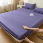 Super Veekindel Voodi Paigaldatav Lakan Veekindel Madratsikaitse Reguleeritav Voodikate Voodipesu Lakan Kahekohaline Kuningas Kuninganna Voodi(Padjap&uuml;&uuml;r puudub) 90x200cm Only a Sheet