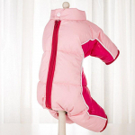 Talvine soojendusega koerajope Lemmikloomakoerte kost&uuml;&uuml;mide kutsika kerge nelja jalaga kapuutsiga mantel riided kaisukarule Big Combinaison suusale L-14