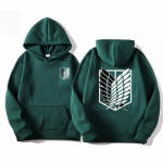 Attack On Titan Meeste Hoodie Anime Hoodid Mehed Naiste T&auml;navar&otilde;ivad Pullover Harajuku Shingeki No Kyojin Hoodies Dressipluusid Riided XL