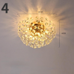 Moodne kristallist laelamp Magamistoa &otilde;ppetoa s&ouml;&ouml;gituba Dandelion Designer v&otilde;rklambid Diameter-4 headlight