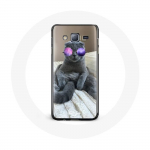 &Uuml;mbris lillade prillidega Samsung Galaxy J5 Cat jaoks