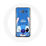 Armas sinise taustaga &uuml;mbris Samsung Galaxy Grand Prime Stitch jaoks