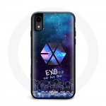 Coque pour Iphone XS Exo Groupe K-pop Logo we are one