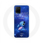 Coque pour Vivo Y21s 2021 / Y21 2021 Stitch Ohana Citation