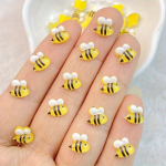 50 tk. Uus armas mini mesilasvaigust kuju, k&auml;sit&ouml;&ouml;, lamedad kaunistused, ehete valmistamine, juuksurisalong, k&uuml;&uuml;nte aksessuaarid, mesilaste k&uuml;&uuml;nekunsti v&otilde;lusid