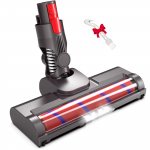 Dyson V15 V8 V7 V10 V11 tolmuimeja kinnituse mootoripea ja pehme rullhari, LED-valgustusega tolmuimeja varuosad punane/must