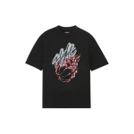 Jordan x Travis Scott Leegitr&uuml;kiga Kivist &Uuml;mmarguse Kaelusega L&uuml;hikeste Varrukatega T-s&auml;rk Meeste Topid Must DO4102-010 XS