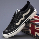 Kevad uued meeste vulkaniseeritud kingad Mood punased meeste l&otilde;uend vabaajajalatsid Meeste libisemiskindlad hingavad lamedad kingad Zapatillas Hombre 42