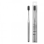 Luksuslik pehme hambahari meestele naistele t&auml;iskasvanutele m&otilde;eldud hambahari Kuldne h&otilde;bedane hambahari Elegance &otilde;rnad hambaharjad Drop Shipping