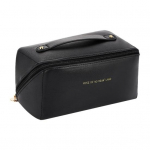 Suure mahutavusega meigikott Veekindel reisikosmeetikakott koos jagajaga Kunstnahast reisi tualett-tarvete kott meigikorraldaja pruun